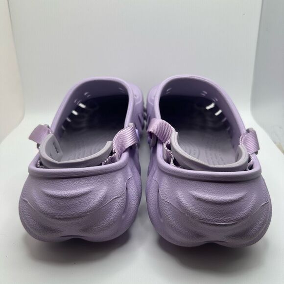 CROCS ECHO CLOG MENS 8 WOMENS 10 LAVENDER  - USED - Picture 4 of 7